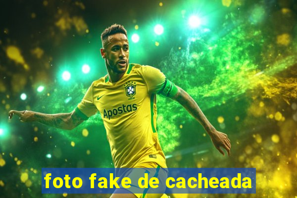 foto fake de cacheada